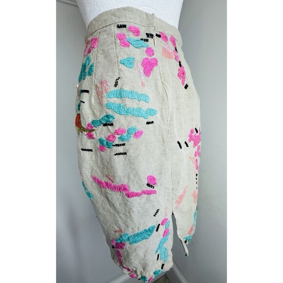 Anthropologie Albury Textured Pencil Skirt by Tracy Reese Sz. 2 See Description - Picture 11 of 16